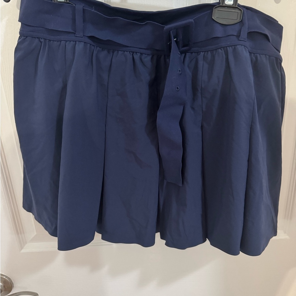 Aerie Navy Blue Skort
